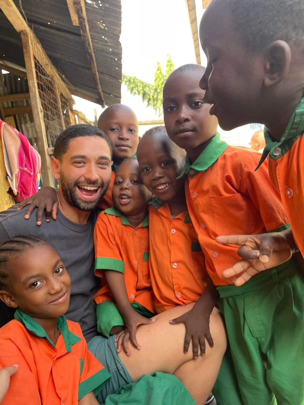 Lend a helping hand<br>to who those need it